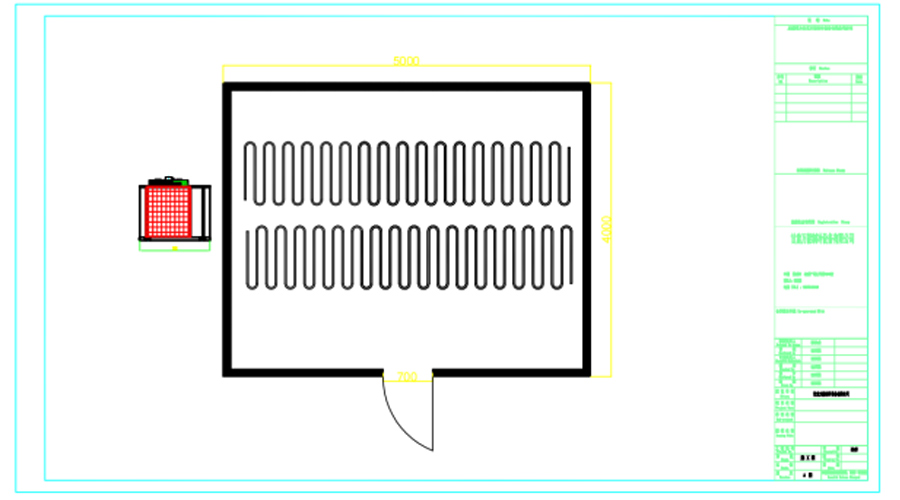 武威冷藏庫設(shè)計圖
