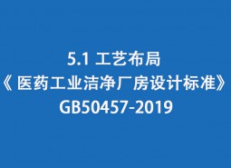 5.1 工藝布局-《 醫(yī)藥工業(yè)潔凈廠房設計標準》 GB50457-2019