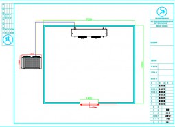 甘肅金昌市42平米蔬菜保鮮冷庫設計方案-萬能制冷